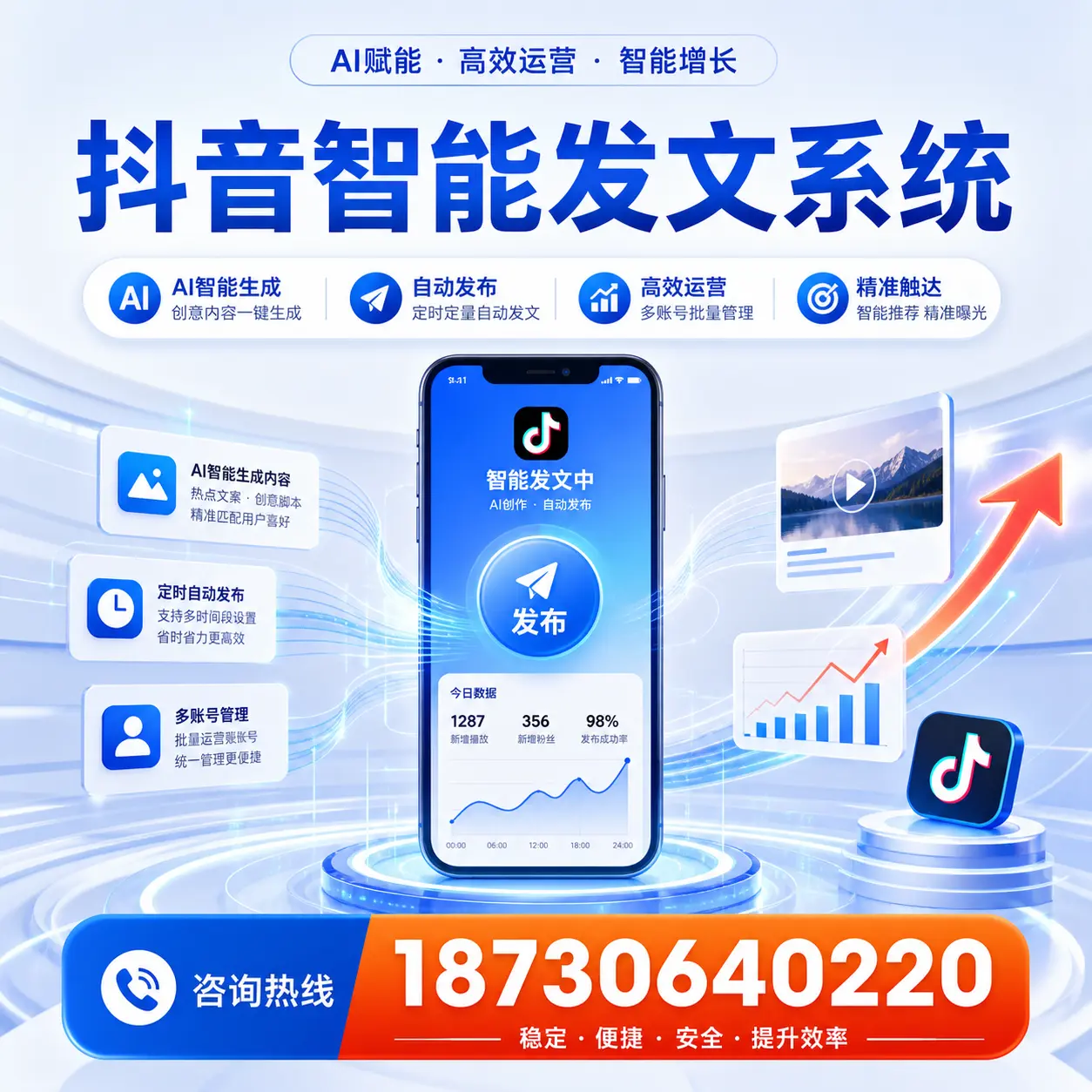 如何通过抖音智能发文系统提升 承德 企业的市场竞争力