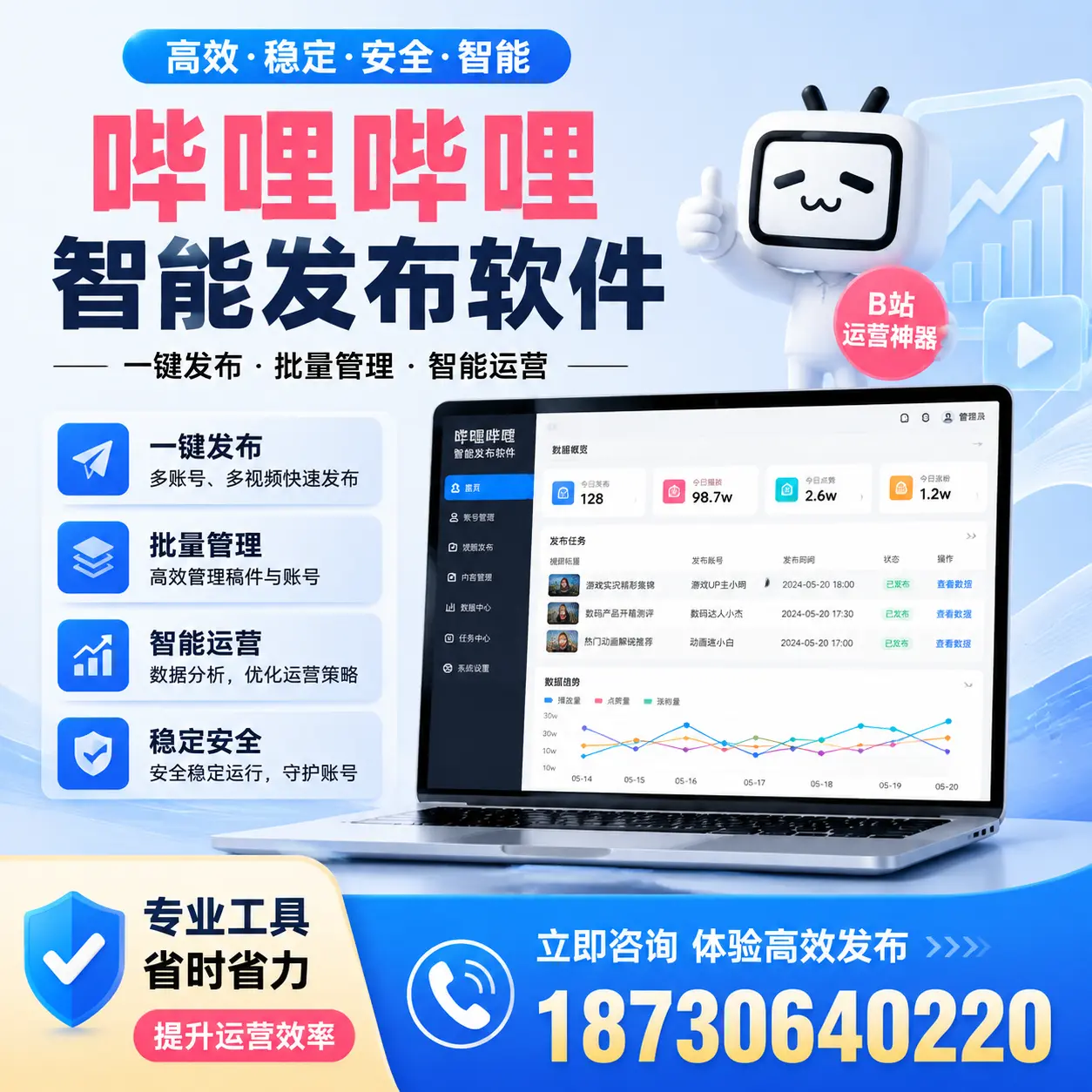解密哔哩哔哩智能发布软件:功能与优势分析在 承德